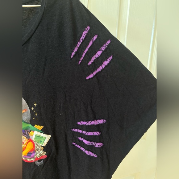 Disney Parks Halloween Hocus Pocus Tonight We Fly Jack Skellington Top - Size L - Picture 4 of 5